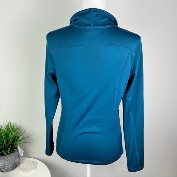 The North Face sweatshirt womens small quarter zip blue pullover - Picture 7 of 12